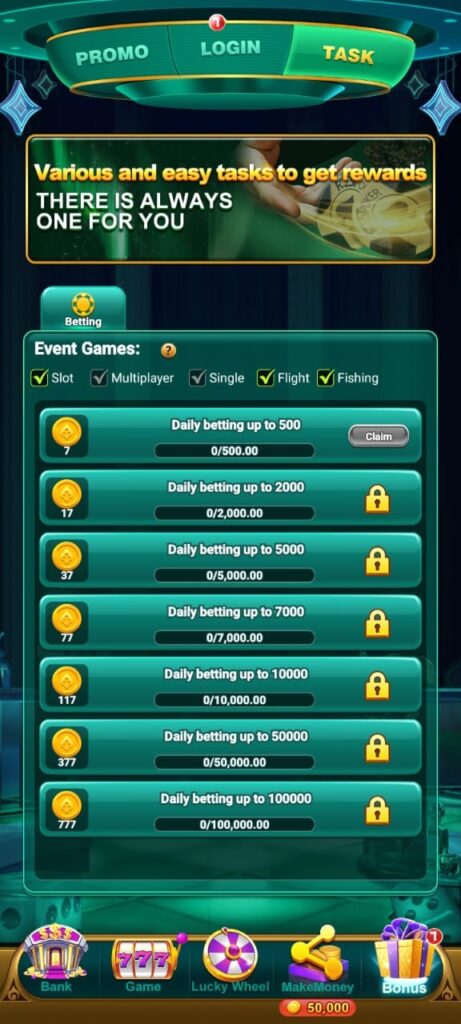 Spinwin PK Game Bonuses