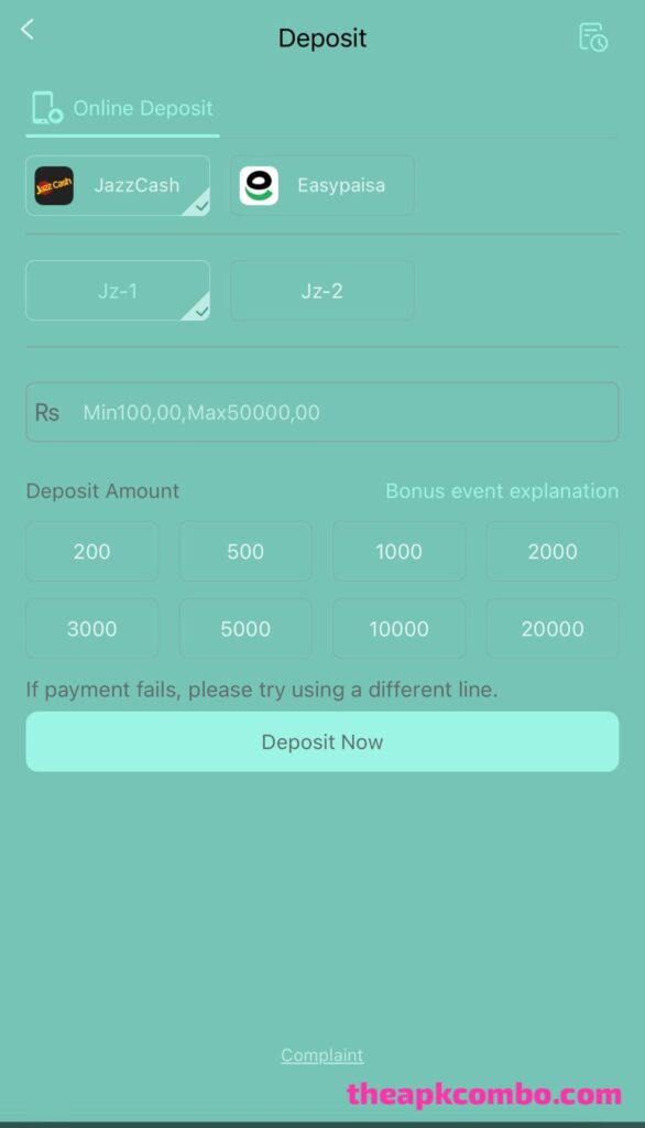 9377 Win Game Deposit