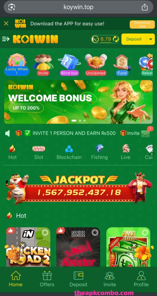 koiwin game interface screen shot